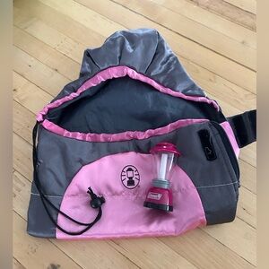 Sophia’s Coleman Sleeping Bag and Lantern for 18 inch Dolls